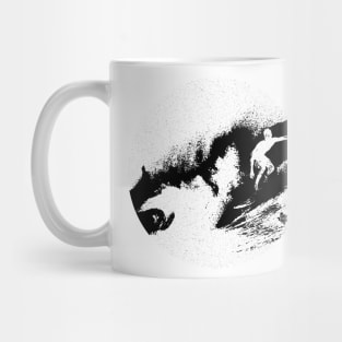 Texas Style Lone Surfer Mug